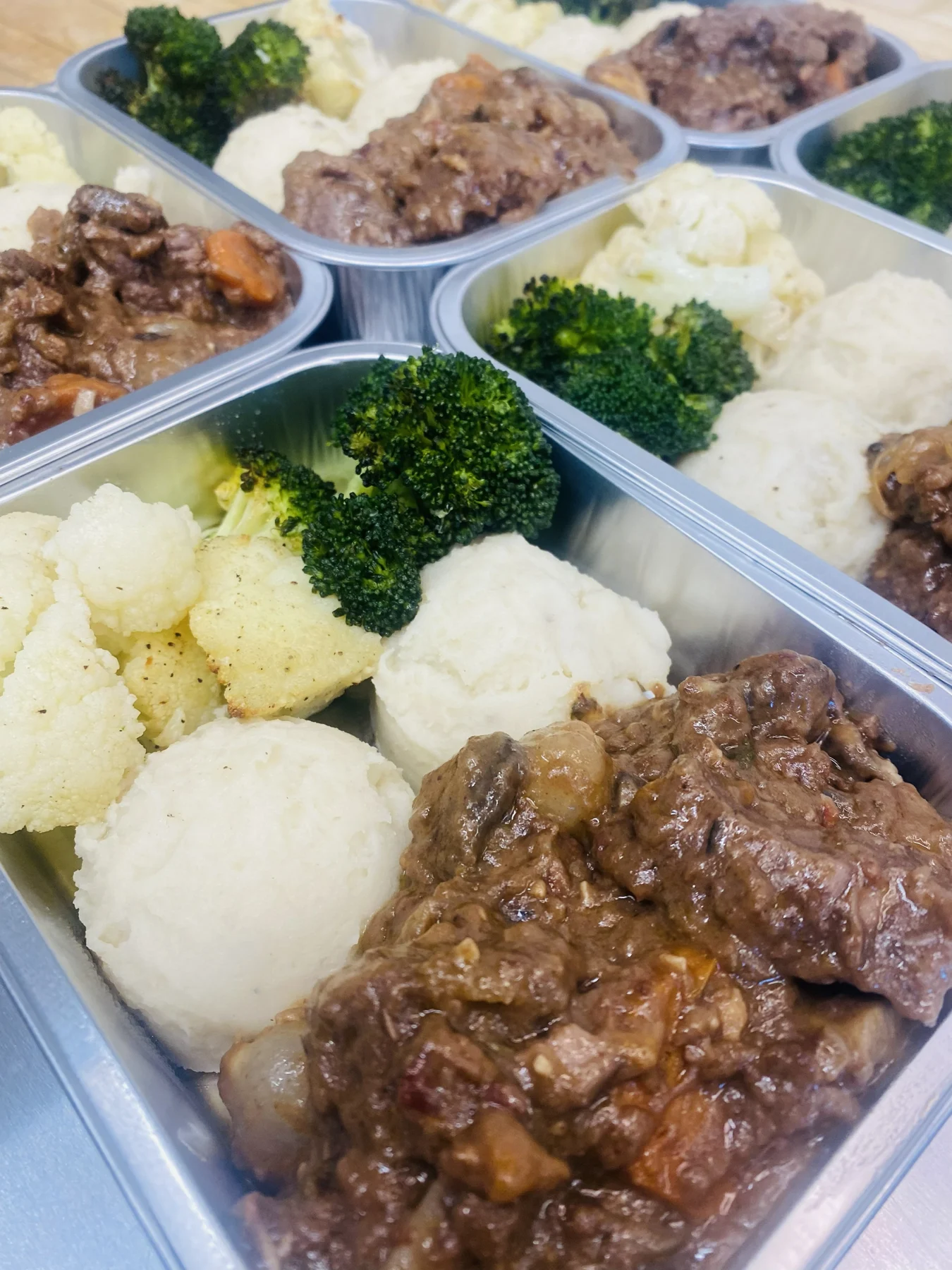 Cubes de bœuf pour bourguignon