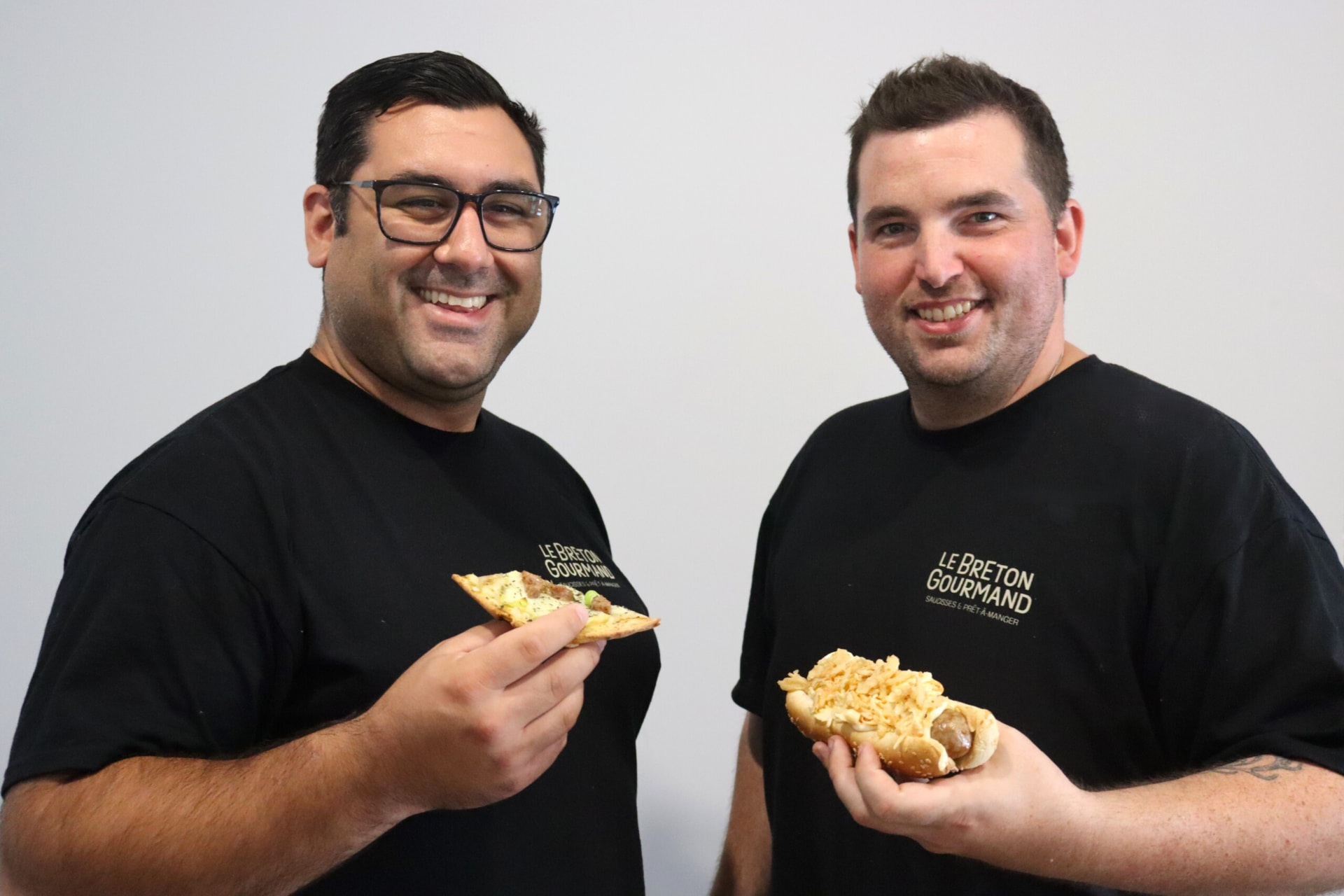 Les deux Alexandre, propriétaires de la boucherie Le Breton Gourmand